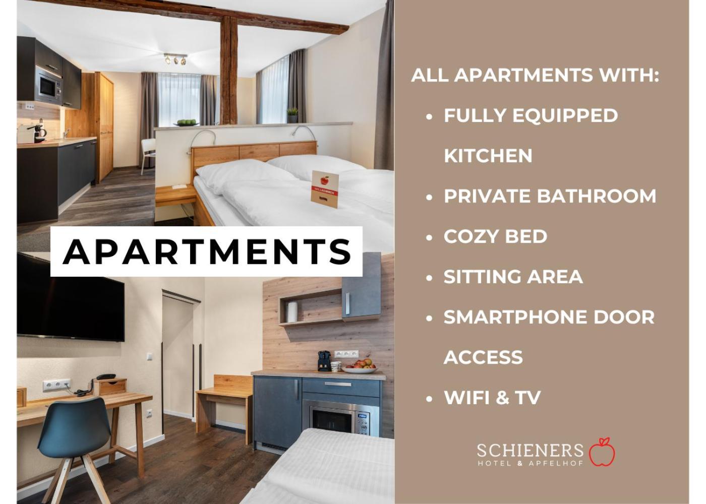 Wemding Schieners Hotel & Apfelhof Apartments מראה חיצוני תמונה